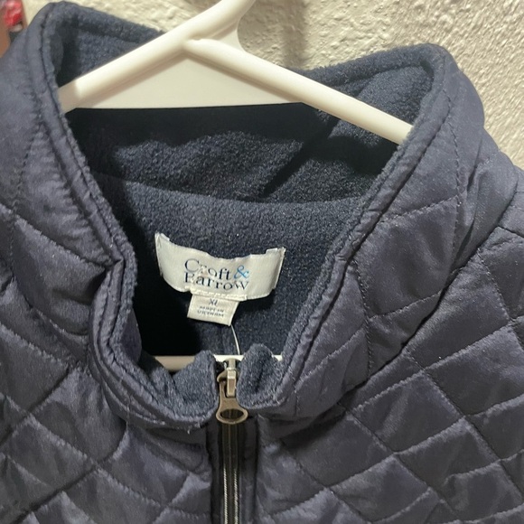 Quilted Navy Vest - Picture 5 of 5